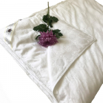 Одеяло шёлковое Elisabette Элит всесезонное, 220x240 (белый)