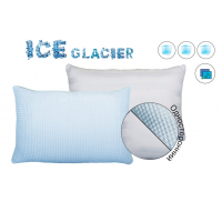 Охлаждающий чехол на подушку Айс Глетчер,Синий 50х70