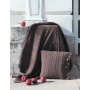 вязаный Luxberry Imperio 233 Хлопок 220x240, шоколадный