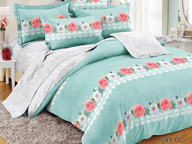 Постельное белье "Cleo" Pure cotton 41/049-PC Поплин, Семейный